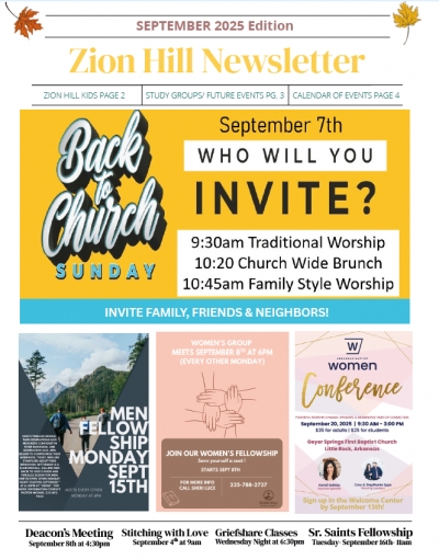 The Messenger Newsletter